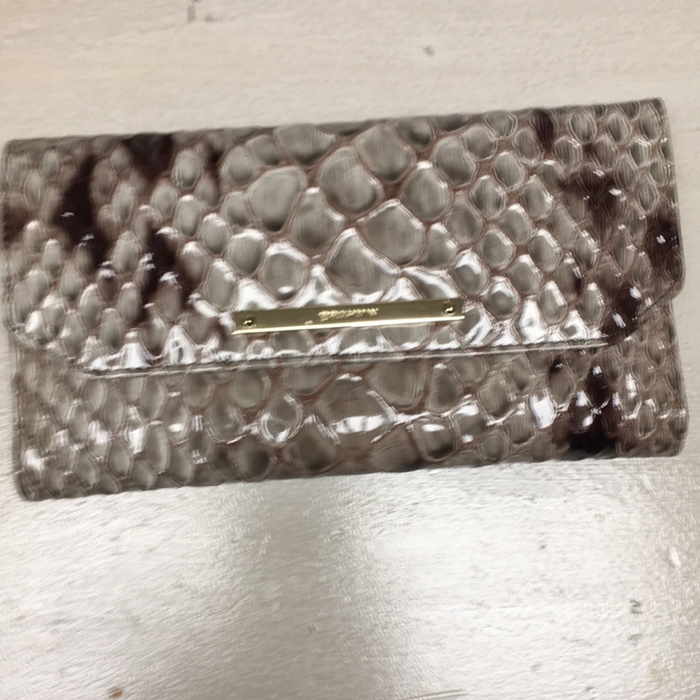 COPY - Brahmin Stone Carlisle Checkbook Wallet